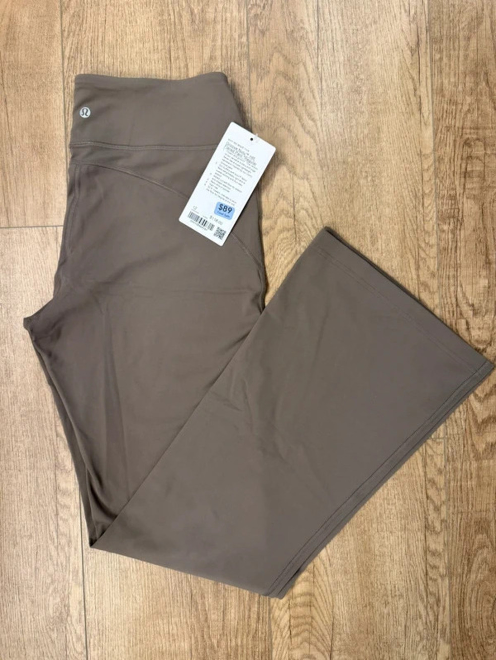 Lululemon Groove Nulu HR Flared Pant Reg Size 12 Nomad
